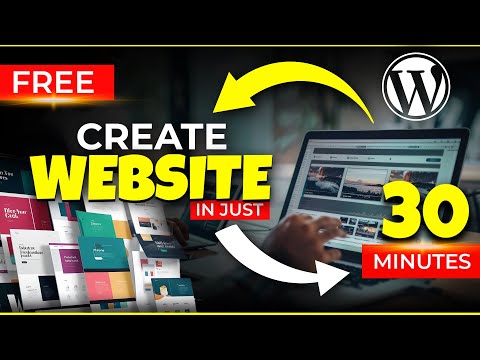 Create Professional Website in Just 30 Minutes FREE | Website Kaise Banaye Free Mein #websitedesign