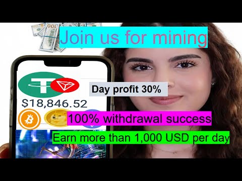 Today New Earning App | Best Usdt Investment Site | Make money online | 2024