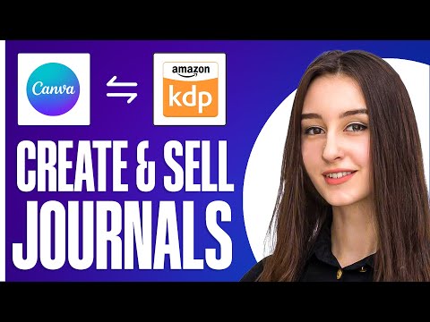 How To Create A Journal To Sell On Amazon Kdp With Canva (For Free 2024)