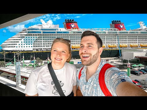 Boarding The Disney Fantasy For The FIRST TIME!