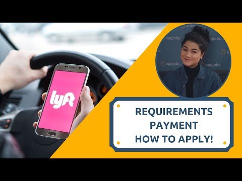 BECOME A LYFT DRIVER 🚘 | AppJobs.com