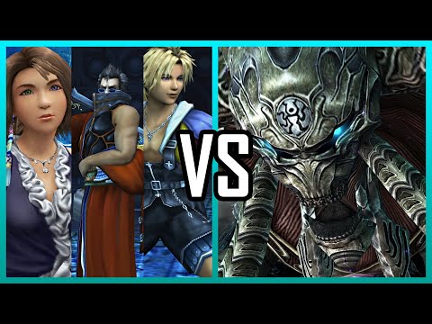 Classic FFX Team vs. Vegnagun | Final Fantasy X-2 HD Remaster