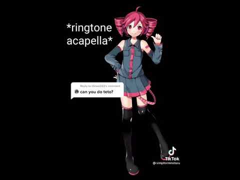 Kasane Teto Ringtone - simpforminelaru on Tik Tok