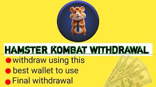 Hamster Kombat Withdrawal Update || DO THIS TO WITHDRAW