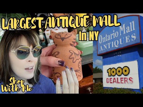 New York's LARGEST ANTIQUE MALL? | Shop With Me | Reselling