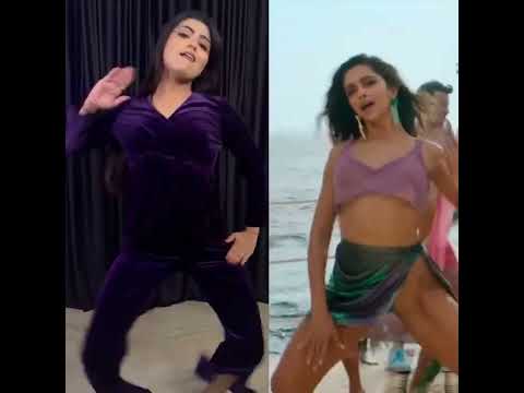 Besharam Rang 🔥 Dance Comparison video | Deepika Padukone