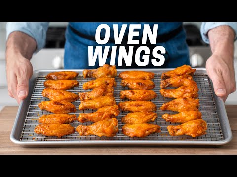 SUPER CRISPY Chicken Wings (No Deep Fryer)