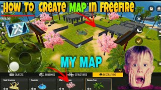 How to Create Map in FREEFIRE || FREE FIRE CRAFTLAND MODE || How to create craftland map in freefire