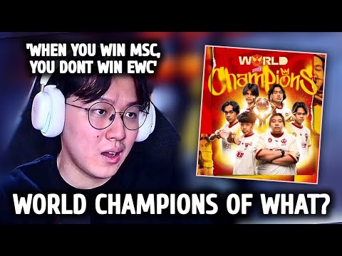 WORLD CHAMPIONS OF WHAT?? MIRKO ON PEOPLE CALLING MSC CHAMP SRG A WORLD CHAMP..