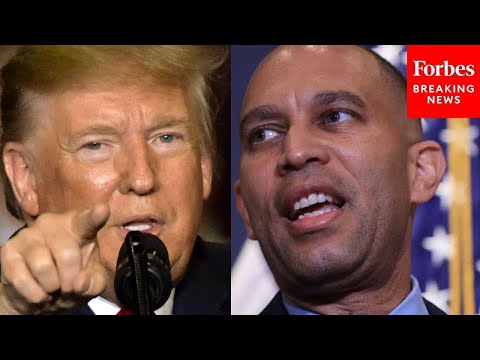 'What Is Democrats' Strategy To Combat Trump's Agenda?': Jeffries Pressed On Response To GOP Victory