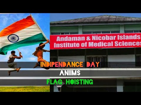 ANIIMS Indipendance Day Flag Hoisting