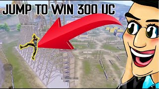 FIRST TO JUMP WINS 300 UC | Funny Custom Room Challenges BGMI #dracogames #bgmi #customroom