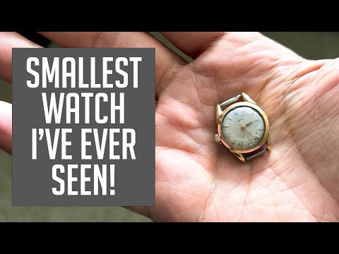 Restoring This Tiny Mechanical Watch!