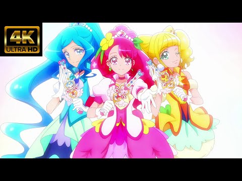 【MAD/AMV】ライブ音響『ヒーリングっど♥プリキュア』OP「ヒーリングっど♥プリキュア Touch!!」＋ED「ミラクルっと♥Link Ring!」（TV版と劇場版ミックス）4K高画質60FPS