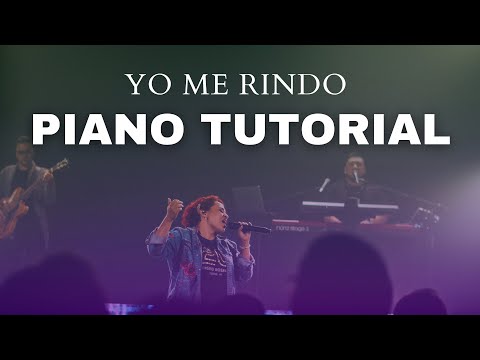 Yo Me Rindo  //  Ingrid Rosario  //  Tutorial de Piano  //  Josue Avila