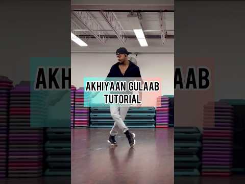 DANCE TUTORIAL | AKHIYAAN GULAAB HOOK | VIJAY GANGULY CHOREOGRAPHY #dance #akhiyaangulaab #shahid