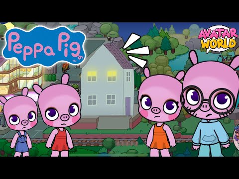 🐷Peppa Pig in AVATAR WORLD! | 🌜The Noisy Night 😵‍💫