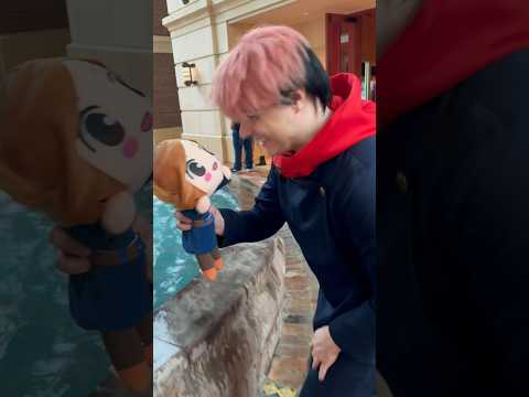 Never drowning a Nobara plushie again… (ft. @JuliaStunts ) #jjk #jujutsukaisen #itadori #anime