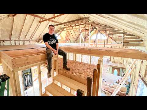 Restoring A $7,000 Mansion: Building An Incredible Attic Staircase