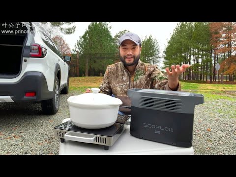 Unboxing: use EcoFlow mini to cook 1500w Hot Pot, $509 DELTA portable power station on Black Friday.