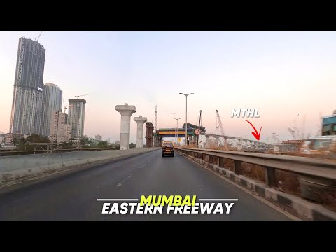 Mumbai Trans Harbour Link Update[MTHL] - 4K Drive on Eastern Freeway