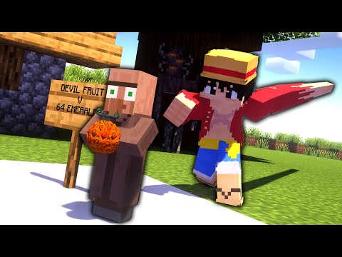 Villager Found Devil Fruits in Minecraft