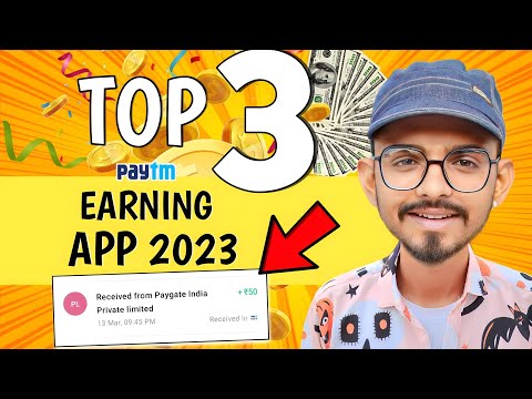 🤑Top 3 Money Earning Apps in 2023 || Earn Daily Free Paytm Cash Without Investment | New Earning App