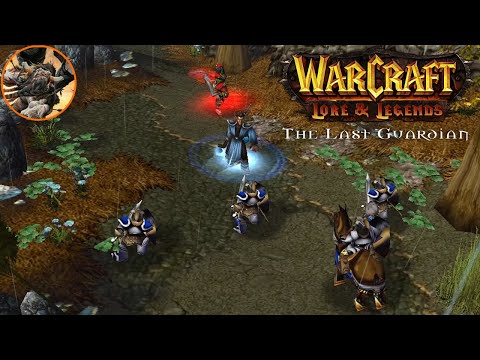 Khadgar and Garona flee from Medivh's Tower - Warcraft 3: The Last Guardian