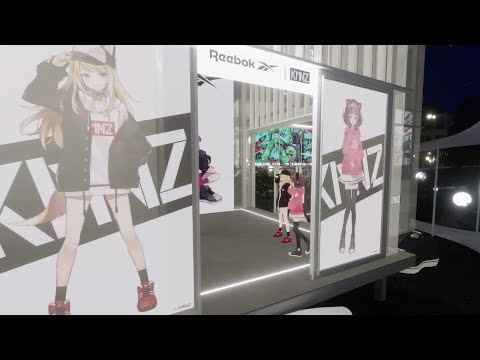 【公式PV】ReebokとKMNZのVRポップアップショップ｜VRショッピングモール『XWorld』