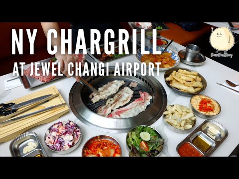 NY Char Grill: Elevating Barbecue with a Spectacular Rain Vortex View At Jewel Changi Airport