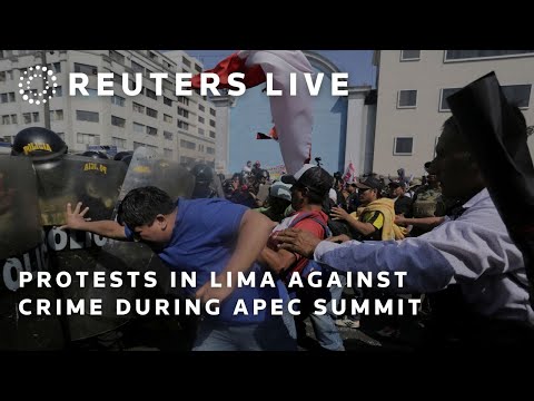 LIVE: Protests in Lima as the city hosts APEC summit