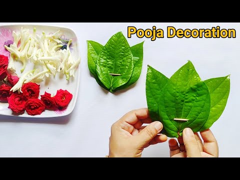 Ganesh pooja decoration ideas || Ganesh pooja Background decoration ideas at home.