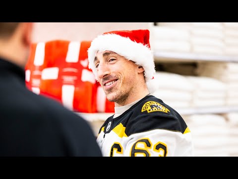 Bruins Go Holiday Toy Shopping at Target