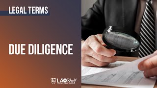 Legal Term: Due Diligence