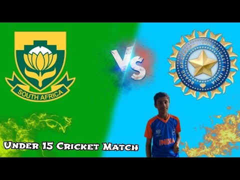 INDIA 🇮🇳 vs South Africa 🇿🇦 Under 15 Cricket Match ki Tayyari 🏏 #cricket #match #dailyvlog