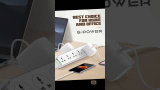 G-Power SC10610 Ten Ways Power Socket With Five USB-A Port And 32W