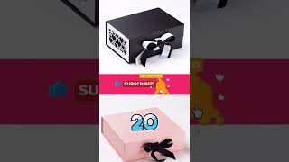 Up vs down gift box challenge #shortsbetavideo #VinylShorts￼