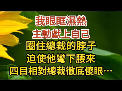 大結局【下】《闪婚总裁》第12集：我眼眶濕熱，主動獻上自己，圈住總裁的脖子，迫使他彎下腰來，四目相對總裁徹底傻眼…#戀愛#婚姻#情感 #愛情#甜寵#故事#小說#霸總