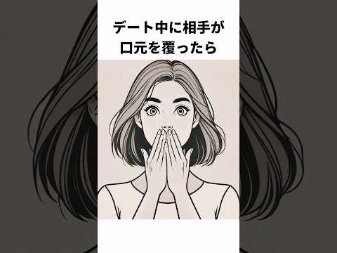 仕草でわかる心理の雑学#shorts  #雑学