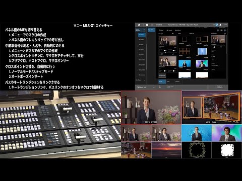 MLS-X1スイッチャー操作説明ビデオ[マクロの使い方]【ソニー公式】