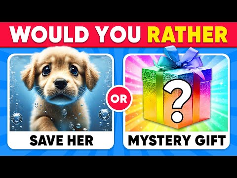 Would You Rather...? 100 HARDEST Choices Ever! 🎁🔥 MYSTERY Gift Edition