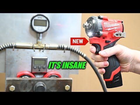 New Milwaukee Stubby Impact Wrench Breaks Records, BUT High Speed Footage says..