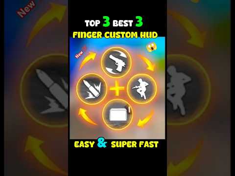 [Top 3] Best 3 finger custom hud for beginner ✅ 3 finger best custom hud |2024 | 3 finger custom hud