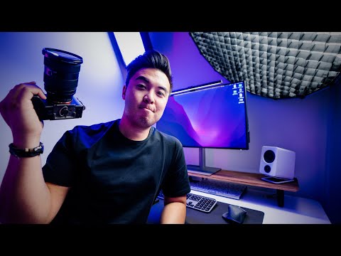 My New SMALL YouTube Studio Tour