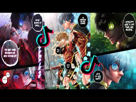 Blue Lock Manga Edit Tiktok Compilation (#8)⚽🔒