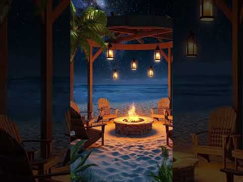 Ocean Breeze & Campfire Warmth 🌊 Cozy Beachside Retreat for Relaxation, Study, and Sleep