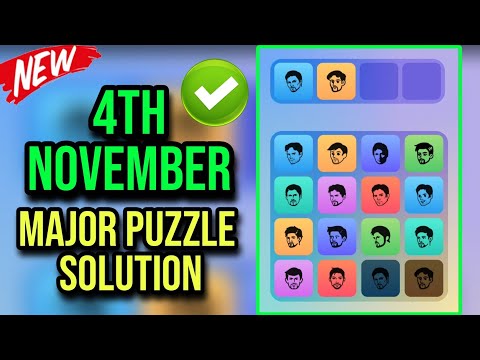 5 November Major puzzle durov Solved Today |Major Daily combo card 5 November |Major Puzzle Solution