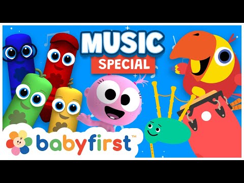 Music Special! | Learn musical instruments | Fun Learning with Songs | Stories & More | BabyFirst TV