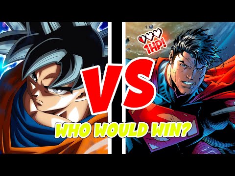 How *Goku* Would Slaugher Superman EASILY