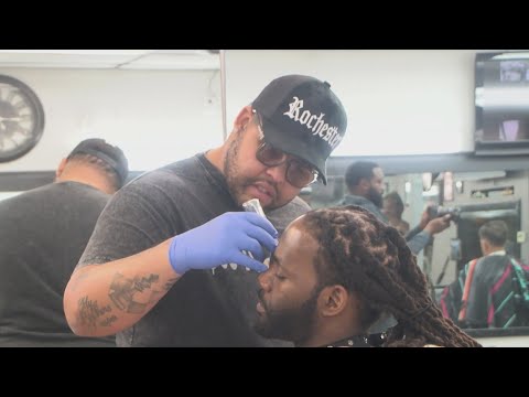 24-hour haircut marathon today at Quick's Mane Event